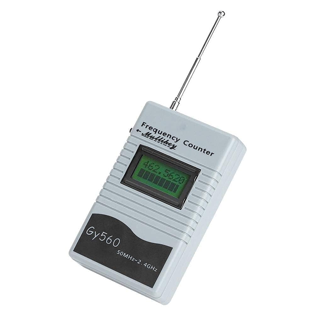 GY560 50Mhz a 2.4Ghz frequenzimetro portatile analizzatore di frequenza del segnale veicolo strumento di misura RF bidirezionale per auto barca