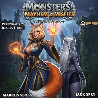 Page de couverture de Monsters Mayhem & Misfits Omnibus: Books 4-6