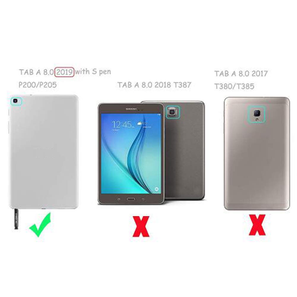 Amazon | Yudesunyds ケース for Samsung Galaxy Tab A 8.0 インチ