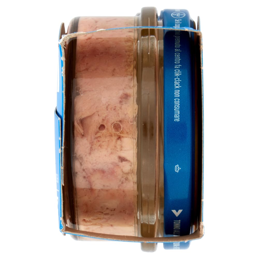 AS do MAR Tonno all'Olio di Olio di Oliva Lot de 12 boîtes de 80 g de thon à l'huile d'olive, idéal dans chaque recette, boîte de 80 g + boîte italienne Gourmet Polpa di Pomodoro 400 g