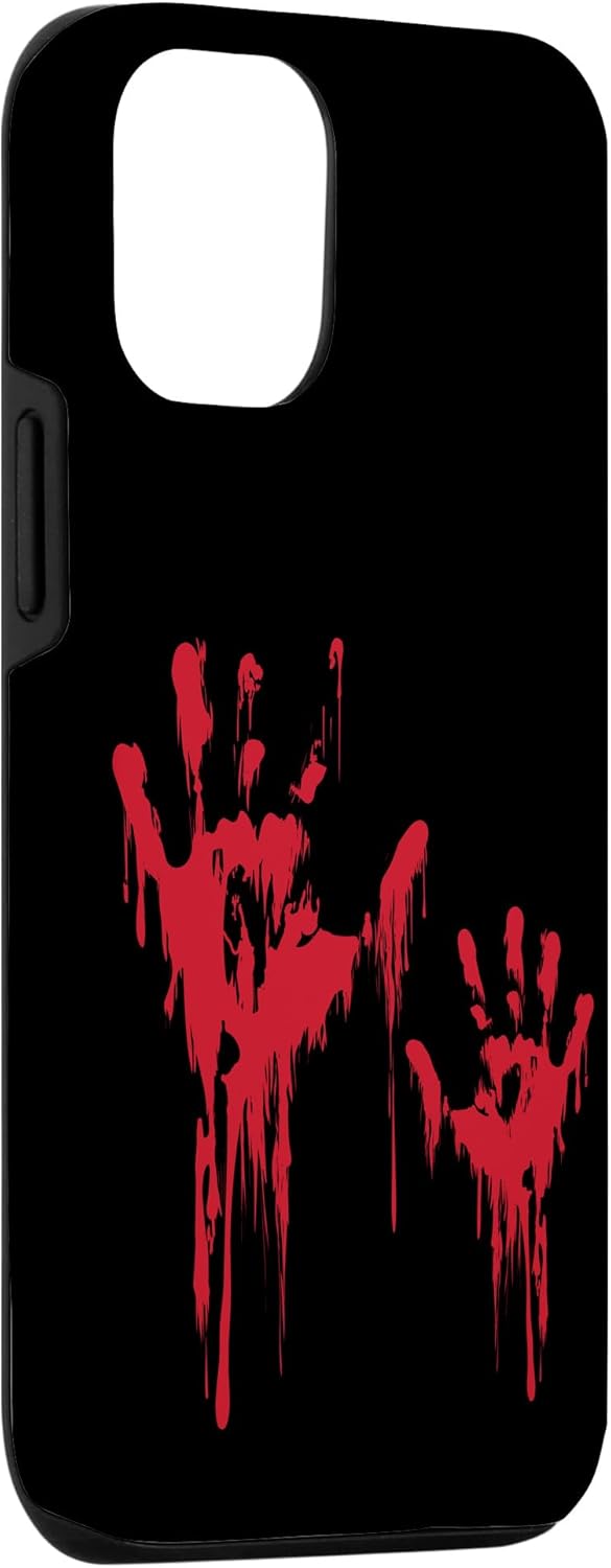 iPhone 13 Blood Splatter Halloween Zombie Victim Case