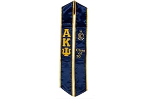 Alpha Kappa Psi Graduation Stole: Honor, Excellence, Achievement