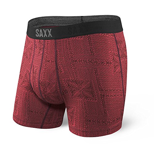 Saxx Men's Platinum Boxer Fly Rattan L