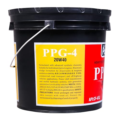 Image of PALCO PPG-4 20W40 | API: CF-4 /SJ & MB 228.1 Multigrade Engine oil for Diesel Commercial Road Transport Off Highway Vehicles | New Generation Automotive Vehicles | 10 Litres