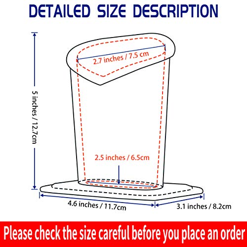 Image of 2 Pcs a Set, Plush Lined Eyeglasses Holder Stand Case Protective Glasses Case for Desks
