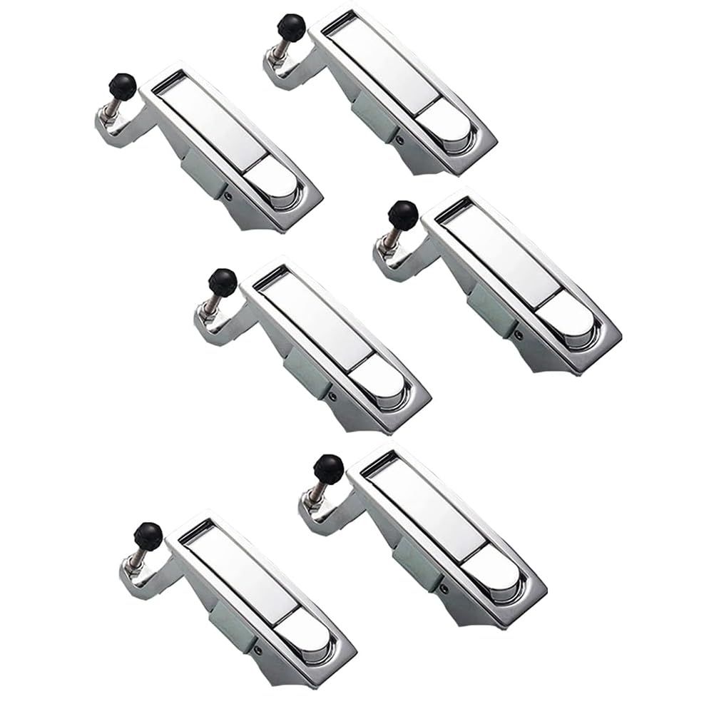 UDSKNV[KSL Zinc Alloy Adjustable Lever Compression Lock Trigger Lock 6PCS Flush Hand Operated
