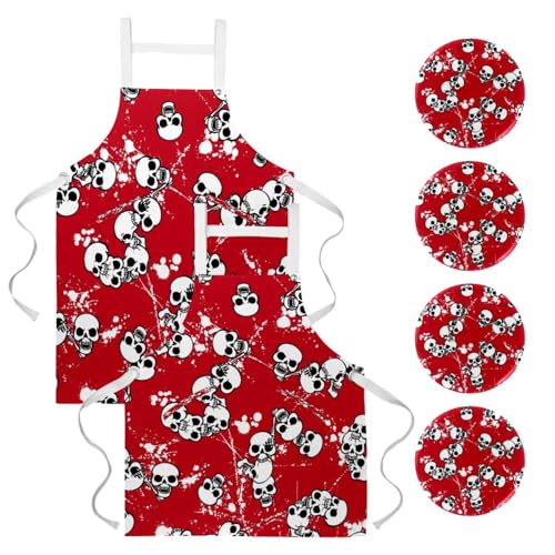 Tablier de cuisine pour pâtisserie et nettoyage de la maison avec broches