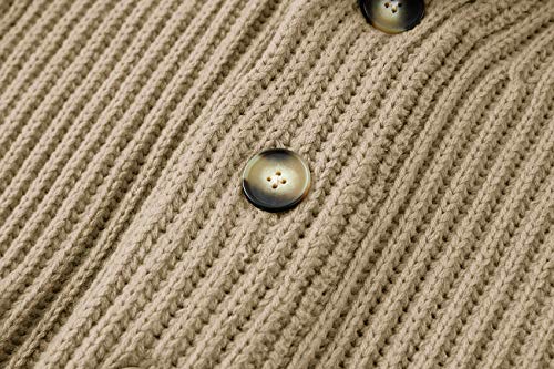 Runcati Mens Shawl Collar Cardigan Sweaters Button Down Open Front Knitwear Cable Knitted Ribbed Jackets Outwear4