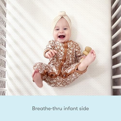 Image of Newton Baby Essential Waterproof Crib Mattress, Breathable & Washable - White