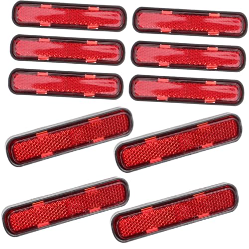 Reflectores tornillo para trailer y vehículo, 10 piezas miniatura 1