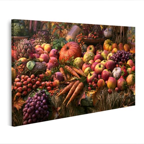 Tableau sur toile récolte d'automne pour réchauffer l'ambiance de la salle
