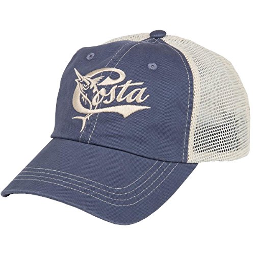 Costa Del Mar Retro Trucker Hat with Snap Closure