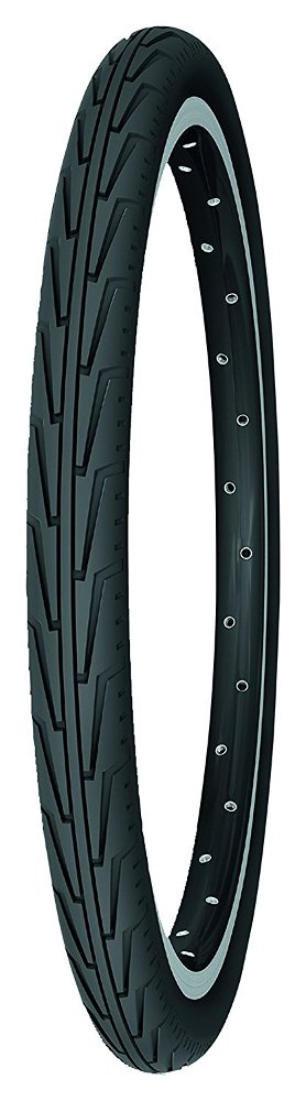 MichelinCicli Bonin Unisex Adult Junior City Tyres - Black/White, One Size