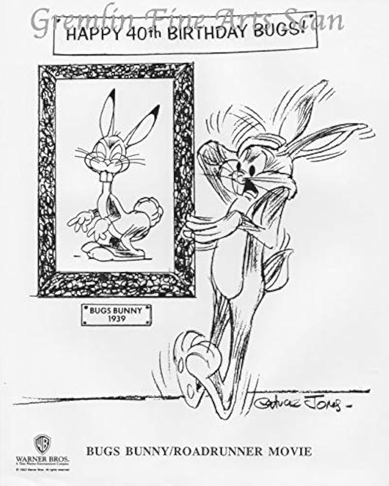 Disney - BUNページ Original Warner Brothers Limited Edition Cel 