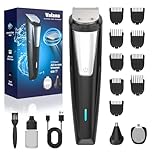 Valano Beard Trimmer for Men, 3-in-1 Professional Hair Clippers & Grooming Kit Cordless Electric Razor Shaver with T-Blade Nose and Ear Hair Trimmer 9 Guide Combs Type-C Long Battery Life Gift