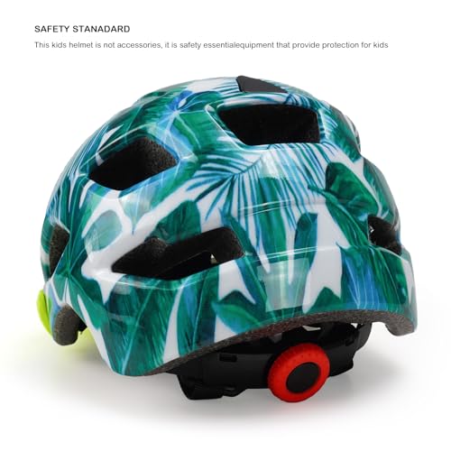 Image of Kids Helmet, Exclusky Kids Bike Helmet Adjustable Safety Lightweight Children Bicycle Helmet for Kids Skating Cycling Scooter Boys and Girls Bicycle Helmets Ages 5-8-14