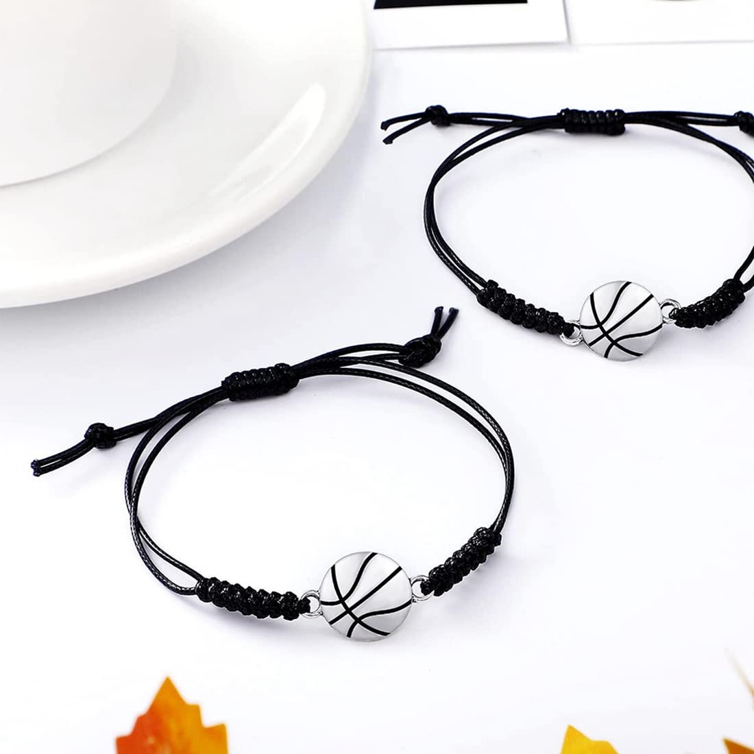 Bracciale Rugby Uomo - Regalo Perfetto Per Appassionati XV Francia Con Pallina Rugby Regolabile - Foto 7