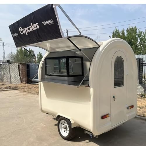 Commercial Food Truck for Sale, Mobile Concession Trailer with Full