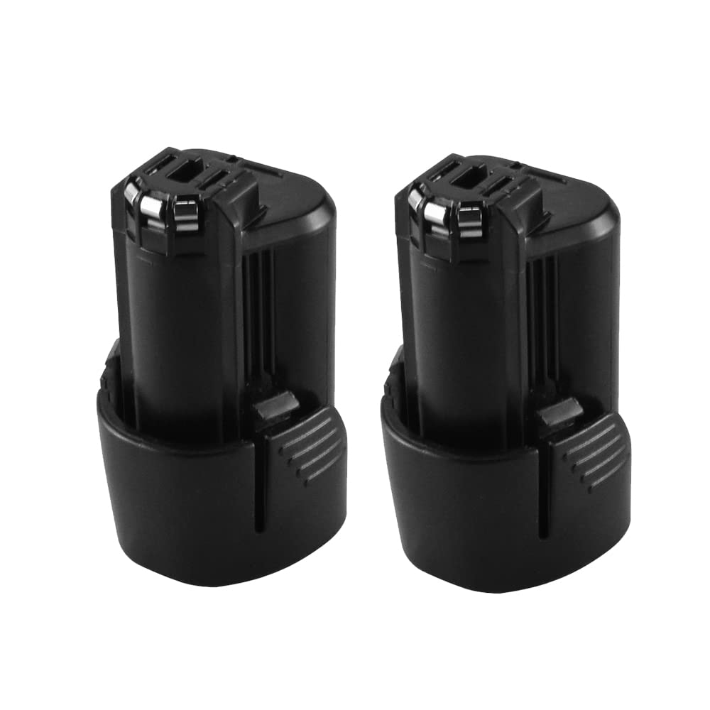 2 Packs 3.0Ah BAT411 Li-ion Battery Compatible with Bosch 10.8 Volt Battery GBA12V30 BAT420 BAT411 BAT411A BAT412 BAT412A BAT413 BAT413A BAT414 D-70745 2607336013 26073360