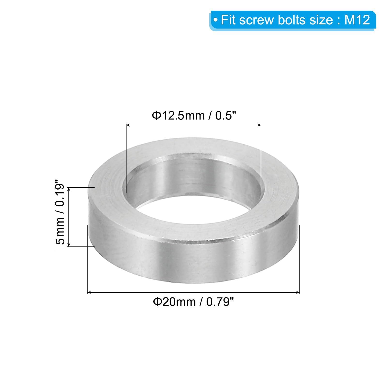 Unifizz M12 Aluminium Spacers - Image 2