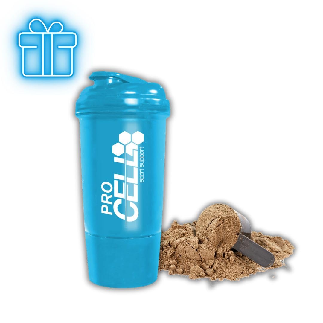 PROCELL | PACK WHEYCELL + CREACELL CREAPURE 300 gr + SHAKER | Proteína Whey Pura para Aumentar Masa Muscular | Creatina Monohidratada Pura (99%) Creapure® | (2 kg, Vainilla)