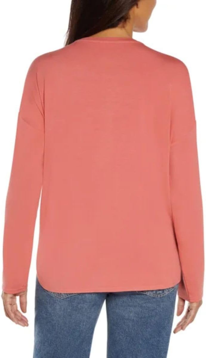 Gap Womens Luxe Long Sleeve Crew Neck Tee T-Shirt - Image 4