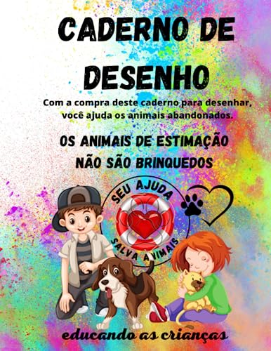 Caderno de desenho , com capa mole, tamanho 8.5x11 polegadas, com 100 páginas.: Caderno de desenho, é uma excelente opção para crianças de diferentes ... que queira desenhar. (Portuguese Edition)