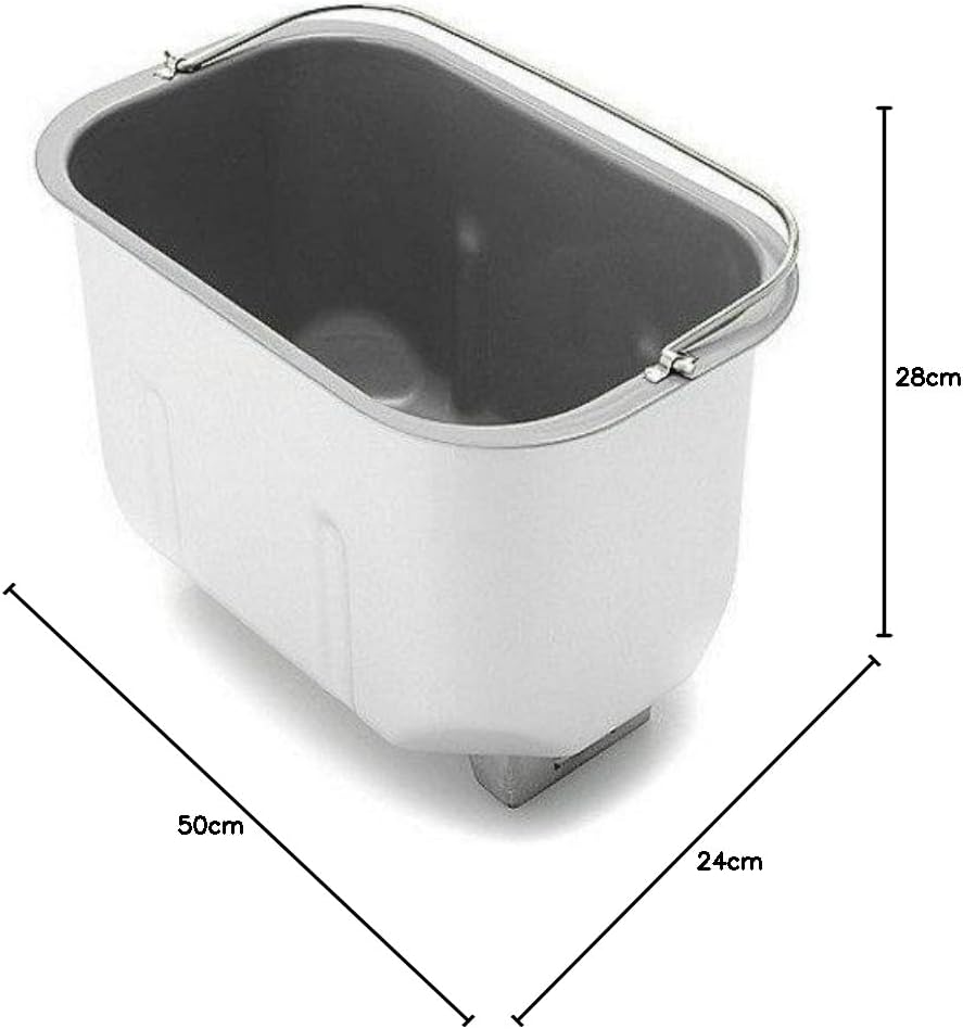 Sirge PANATE Macchina del Pane, Impasta, Lievita e Cuoce [1,6Kg - 850W -15 Programmi - 2 Pale impastatrici] Macchina per Pane Fresco fatto in casa