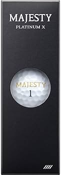 Amazon.co.jp: Majesty MAJESTY 4 Piece Golf Balls, Platinum X