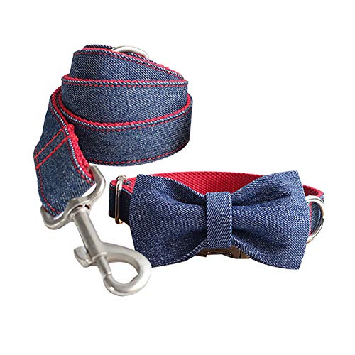 Corbata de lazo con cuello de gato para perro mascota