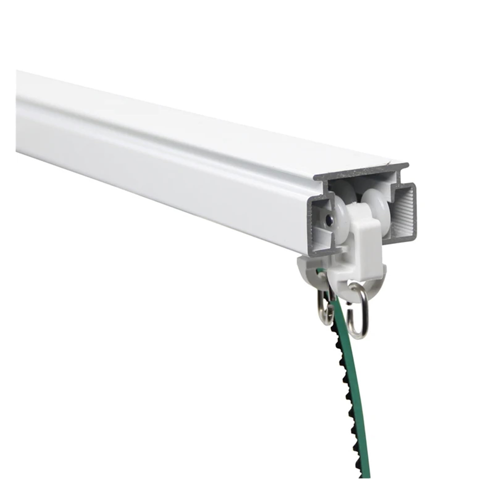 Rieles Silenciosos De Cortina Automática con Motor De Control Eléctrico Motorizado Remoto WiFi Inteligente For El Hogar(2m Track and Motor)