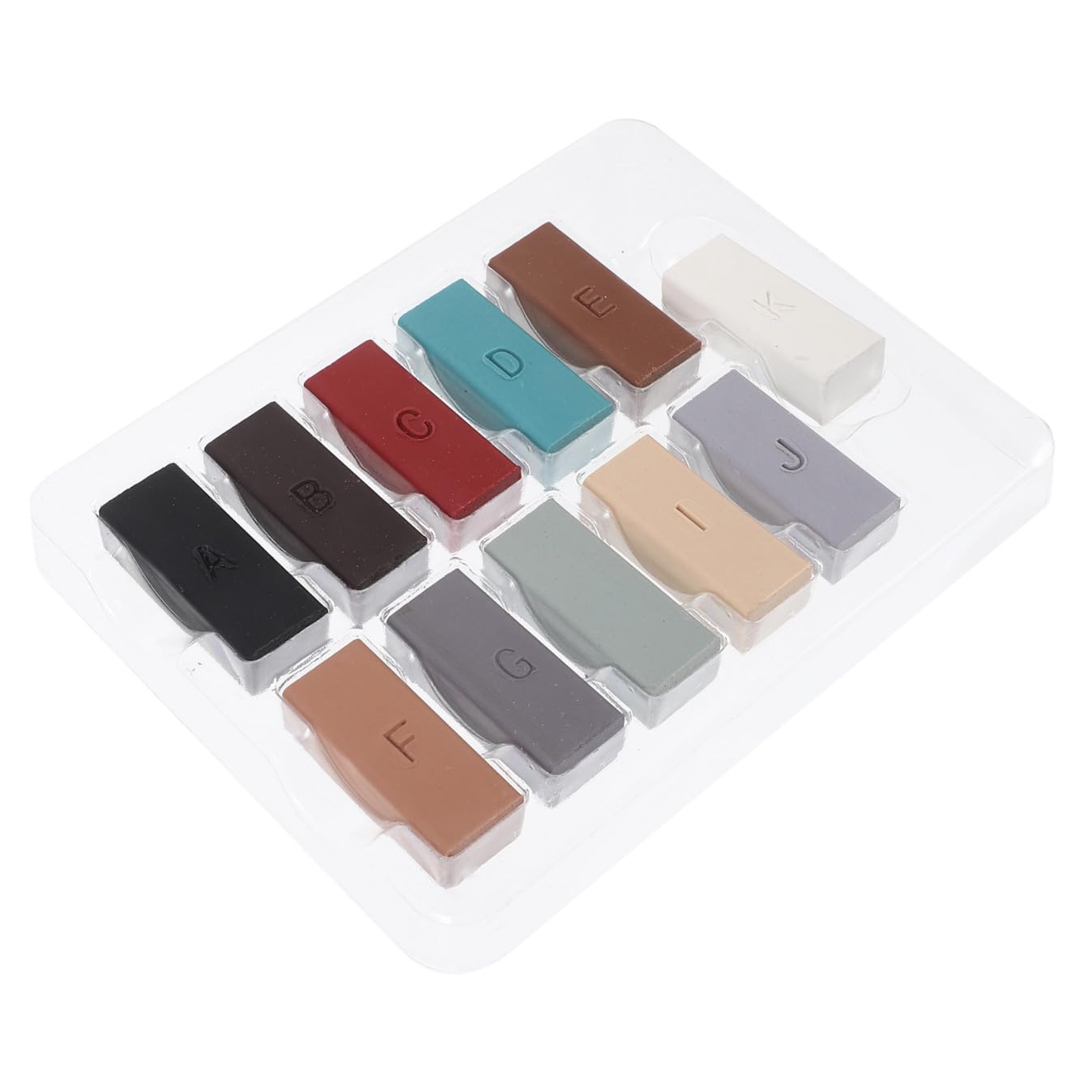 Kit de Reparación de Suelos de Cera 1 Juego para Laminado