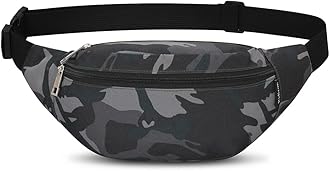 Bumbags and Fanny Packs for Men Women Hiking Running Travel Waterproof Waist Bag Walking Dog Outdoor Sport for Ladies Boys