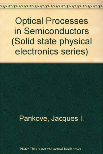 Amazon | Optical Processes in Semiconductors | Pankove, Jacques I ...