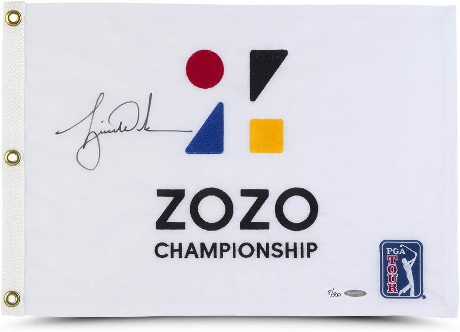 TIGER WOODS 2019 ZOZO PIN FLAG -L500
