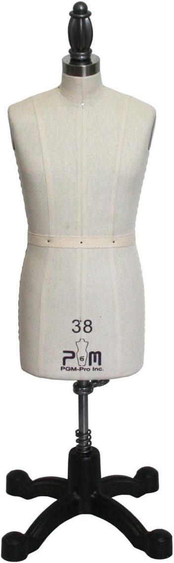 Professional Half Scale Male Dress Form Mannequin Sizes 38, 40 (38)