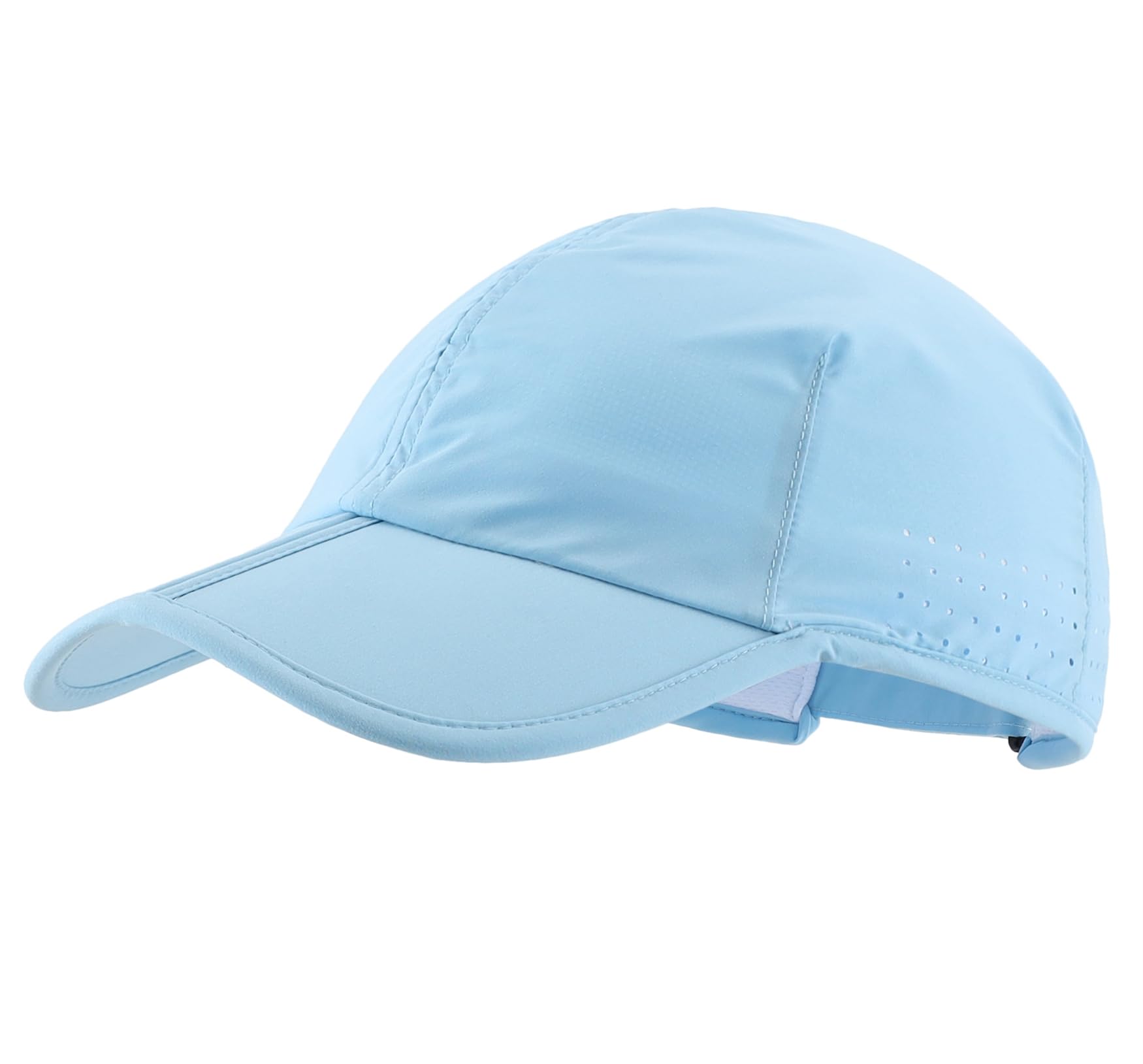 Connectyle Foldable Sports Cap Reflective Performance Running Hat Quick Dry Workout Hat Athletic Fitted Cap for Men &amp; Women
