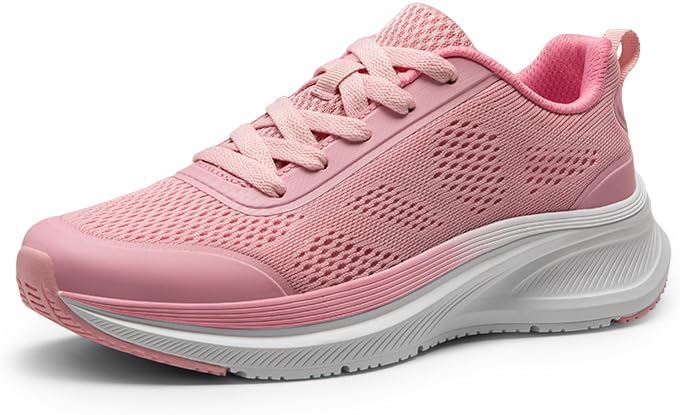 Women's Walking Shoes Comfortable Running Tennis Athletic Gym Workout Cross Training Sneakers