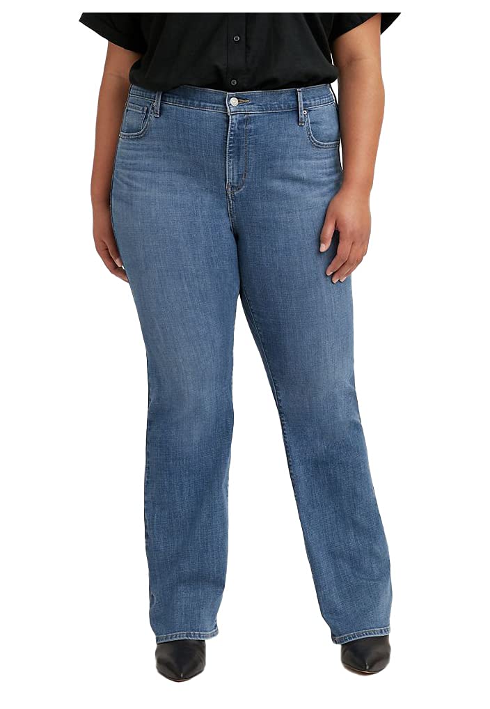 Levi's Levis Damen 725 HIGH Rise Bootcut MED Indigo - Worn IN – Bild 2