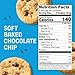 Gluten Free Partake Soft Baked Chocolate Chip Cookies - Vegan - Free From the Top 9 Allergens Including Dairy, Wheat, Soy, Eggs, & Peanuts - Non GMO - Safe School & Office Snack (1 Pack, 5.5oz Box)
