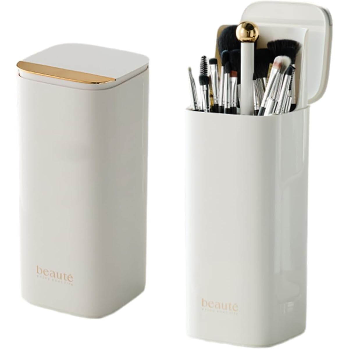 ACSTORi Makeup Brush Holder with Lid
