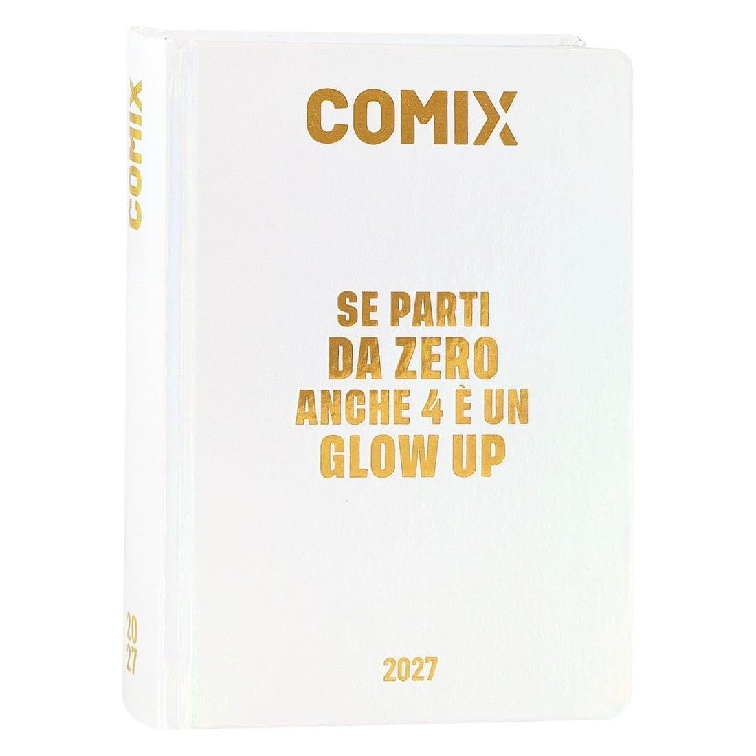 COMIX - 2027 16 Month Daily Diary, Hardcover, 576 Pages with Graphics and Comics, Ideal for Boys and Girls, 5 x 7 Inches