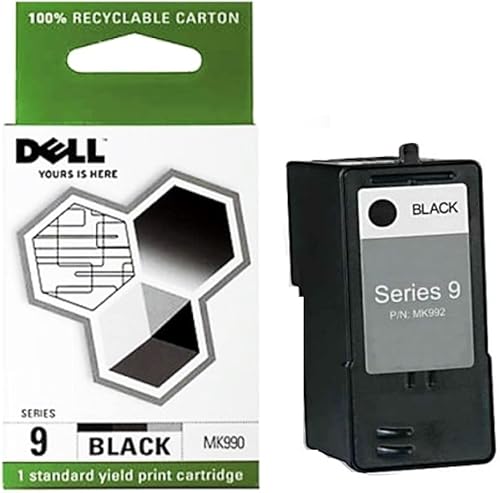 Dell Cartucho de tinta estándar negro serie 9 MK990