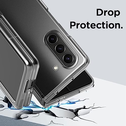 Image of for Samsung Galaxy Z Fold 5,Samsung Galaxy Z Fold 5 Phone Case Clear Transparent TPU Shock-Absorption Flexible Cell Phone Cover for Samsung Galaxy Z Fold 5 - Transparent