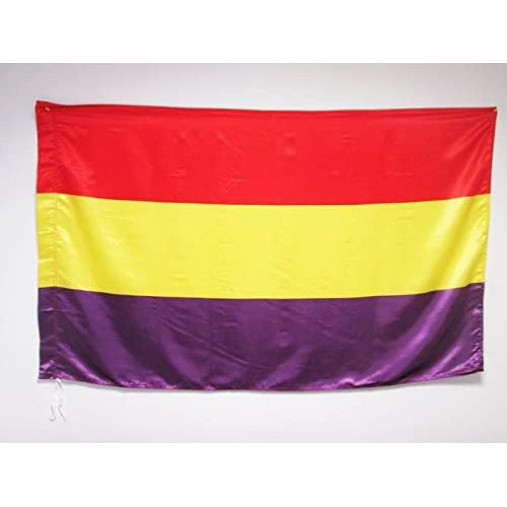 AZ FLAG Bandiera Repubblica Spagnola 150x90 Cm | Bandiera Spagna Repubblicana Con Doppia Cucitura E Foro Per Asta - 3