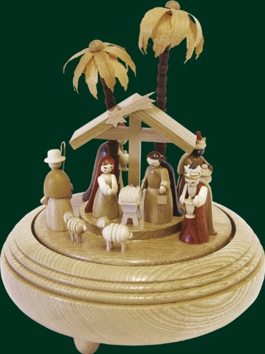 Caja musical de la Natividad para revivir la magia de las tradiciones navideñas familiares
