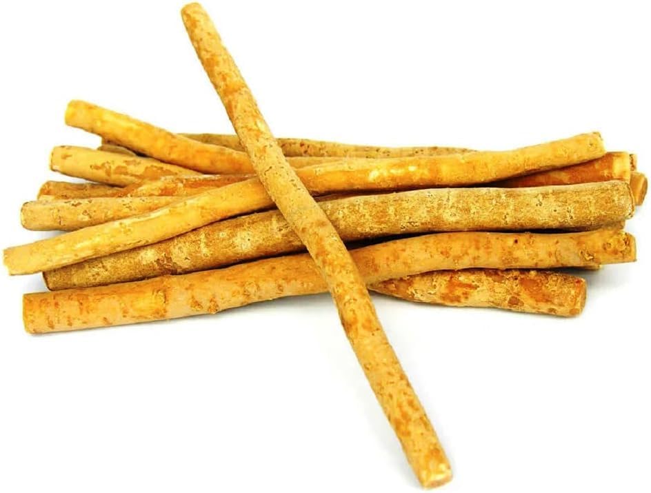 Natural Traditional Miswak (sewak) Peelu Chewing Stick Toothbrush for Whiter Teeth (Pack of 3), Creame