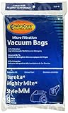 EnviroCare Replacement Vacuum Style MM Eureka Mighty Mite 3670 and 3680 Series Canisters 9 Bags, White