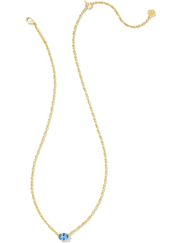 Gold Kendra Scott Cailin Pendant Necklace