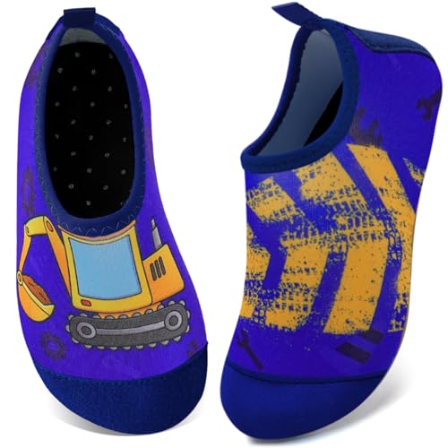Image of WateLves Kids Water Shoes Toddler Girls Boys Barefoot Non-Slip Quick Dry Aqua Socks for Beach Swim Walking